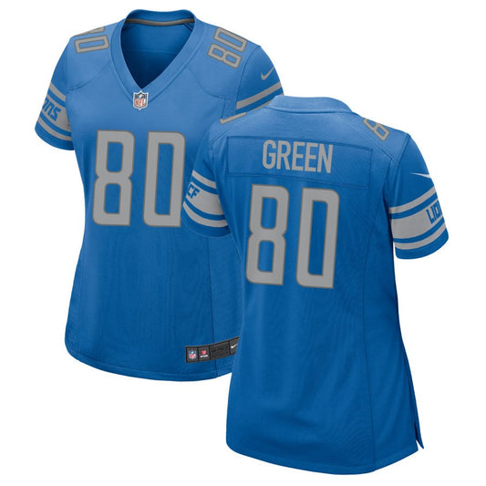 Antoine Green Detroit Lions Nike Women's Game Jersey - Blue